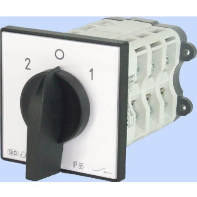 Elektromet Vačkový spínač 2-0-1 3P 80A s em IP65 ŁK 63-72 (926372) – Hledejceny.cz