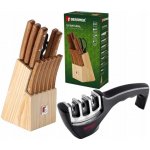 Bergner BG 8911 MM sada nožů v dřevěném bloku 6 ks – Zboží Dáma