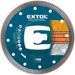 Extol Industrial 8703041 kotouč diamantový řezný turbo Thin Cut 115x22,2 mm, suché i mokré řezání – Zboží Dáma