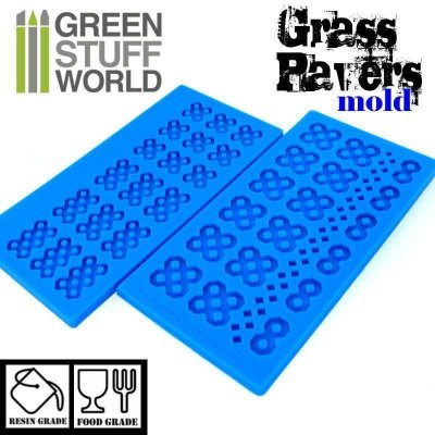 Green Stuff World Silikón forma Zatrávňovacia dlažba GSW1509 – Sleviste.cz