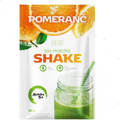Matcha tea Shake pomeranč Bio 30 g – Hledejceny.cz