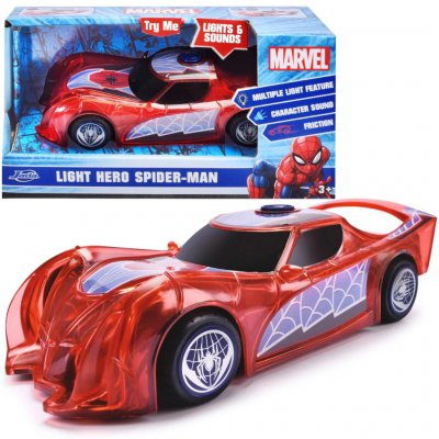 Marvel Spider‑Man světelné auto s efekty – Zboží Dáma