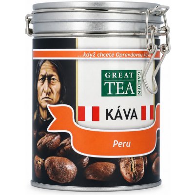 Great Tea Garden Káva Peru zrnková 0,2 kg – Hledejceny.cz