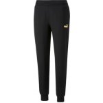 Puma ESS+ METALLIC PANTS 849959-01 BLACK – Zboží Mobilmania