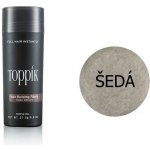 Toppik Hair Building Fibers Zahušťovací vlákna na vlasy a vousy šedá 27 g – Zboží Mobilmania