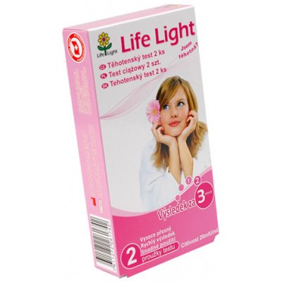 Despharm Těhotenský test Life Light 2 ks – Hledejceny.cz