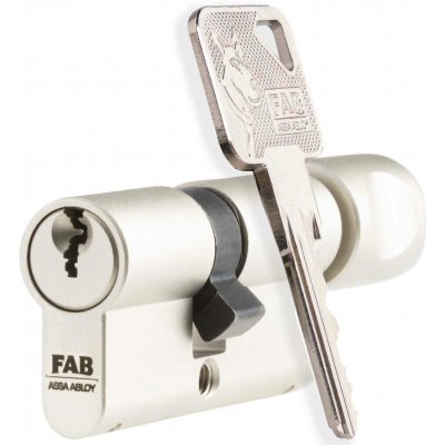 Assa Abloy FAB 3H.02/BDNs KO 30/35 6kl. s knoflíkem Ni 3. tříd – Hledejceny.cz