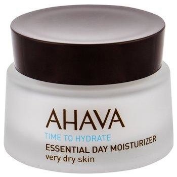 Ahava Time to Hydrate Essential Day Moisturizer denní hydratační krém pro velmi suchou pleť 50 ml