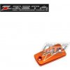 Moto brzdový kotouč Kryt/Víčko brzdové a spojkové nádobky přední - ZETA ZE86-1410 - oranžové ZE861410