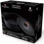 Berlingerhaus Pekáč litinový s poklicí 24 cm Black Rose Collection – Zboží Dáma