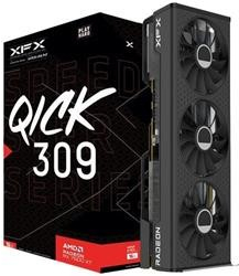 XFX Radeon RX 7600 XT SPEEDSTER QICK309 BLACK 16GB GDDR6 RX-76TQICKBP