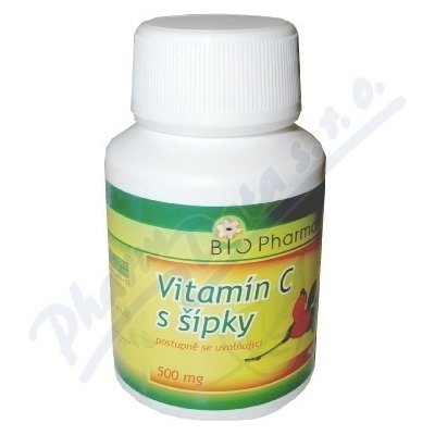 Bio-Pharma Vitamin C s šípky 500 mg 90 tablet – Hledejceny.cz