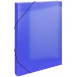 Karton P+P Krabice PP s gumou A4 Opaline modrá – Hledejceny.cz