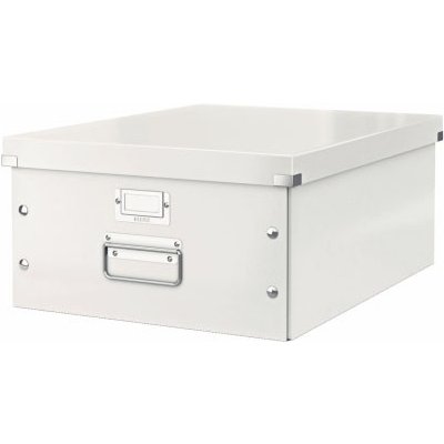Leitz Univerzální krabice Click&Store, velikost L (A3), bílá 60450001 – Zboží Živě