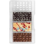 Polykarbonátová forma na čokoládu - tabulka Decora – Zboží Dáma