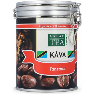 Great Tea Garden Káva Tanzánie zrnková 0,2 kg – Hledejceny.cz