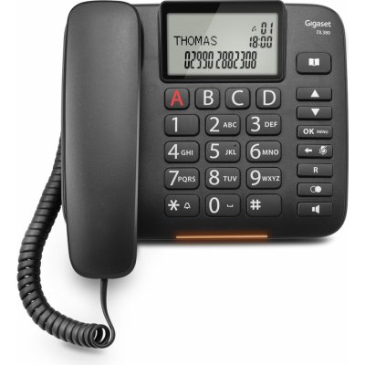 Gigaset DL380 Black 4250366856551 – Zboží Mobilmania