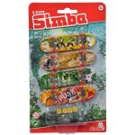 Simba Prstový skateboard set 4 ks – Zboží Dáma