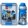 LEGO® svačinový set City modrý box + láhev