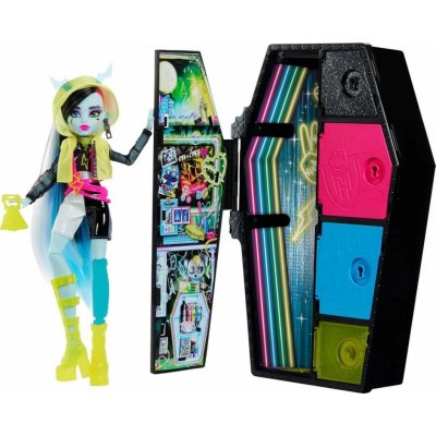 Mattel Monster High Skulltimate Secrets Neon Frights Frankie Stein HNF79 – Hledejceny.cz