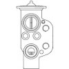 Klimatizace DELPHI Expanzní ventil, klimatizace CB1004V