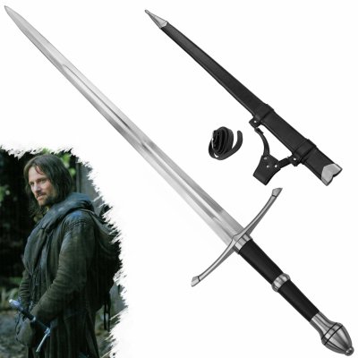 Chladné Zbraně Funkční OSTRÝ meč "STRIDER RANGER SWORD" - HQ, Pán Prstenů – Hledejceny.cz