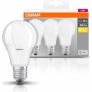 Osram sada 3x LED žárovka E27, A60, 8,5W, 806lm, 2700K, teplá bílá