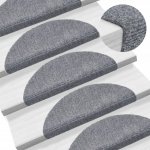 zahrada-XL Samolepící nášlapy na schody 5 ks světle šedé 56x17x3 cm – HobbyKompas.cz
