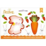 Vykrajováko zajíc a mrkev 2ks Decora – Hledejceny.cz