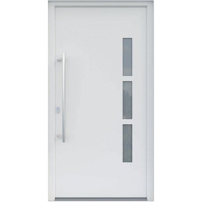 ARON vchodové dveře 3131-1 bílé 100 x 200 cm L – Hledejceny.cz