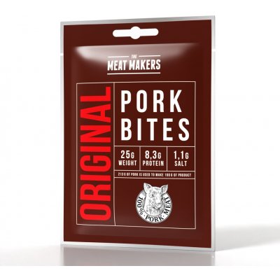 Meat Makers Jerky pork bites 25 g – Hledejceny.cz
