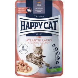 Happy Cat Meat in Sauce losos 24 x 85 g