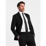 Pánské sako OMBRE OM-BLZB-0101 BLACK – Zboží Dáma