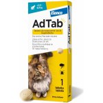 Elanco AdTab Tablety proti blechám a klíšťatům (>2,0-8,0 kg) 1x 48 mg – Hledejceny.cz