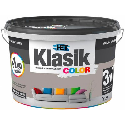 HET Klasik Color 0147 šedý 1,5kg – Zboží Mobilmania