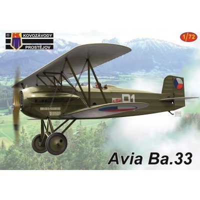 Kovozávody Prostějov Avia Ba.33 1930-1933 3x camo1:72