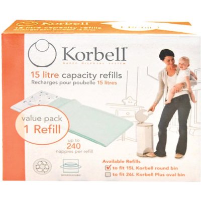 Korbell NÁHRADNÍ NÁPLŇ NA KORBELL 18L / 46cm – Sleviste.cz