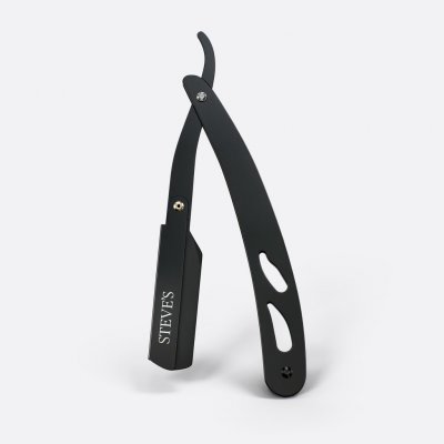 Steves Real Steel Shavetta na holení vousů s pouzdrem – Zboží Dáma