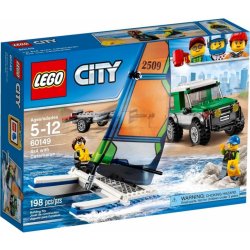 LEGO® City 60149 4x4 s katamaránem