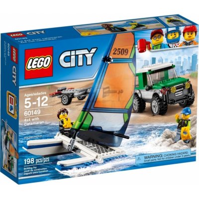 LEGO® City 60149 4x4 s katamaránem – Zboží Živě