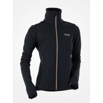 Mikina vlněná UHIP se zipem dámská modrá graphite šedá – Zboží Dáma