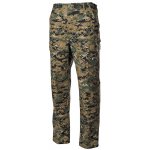 Kalhoty MFH maskáčové ACU Digital Woodland marpat – Sleviste.cz