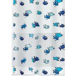 Spirella HUGO rybičky bílo-modrý 180 x 200 cm – Zboží Dáma