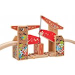 Bigjigs Vláčkodráha most Dvojitý zvedací Graffiti – Zboží Dáma