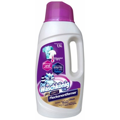 WASCHKÖNIG OXY KRAFT Tekutý odstraňovač skvrn 1,5 l (růžová) – Zboží Dáma