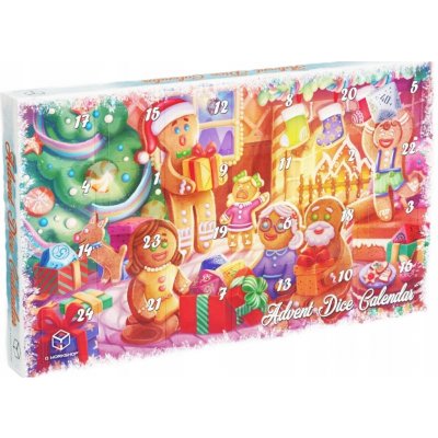 Q-workshop Adventní kalendář Mystery Dice 2025 – Zboží Mobilmania