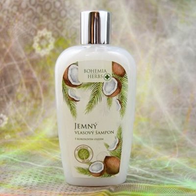 Bohemia Herbs Shampoo Kokosový olej 250 ml – Zboží Mobilmania