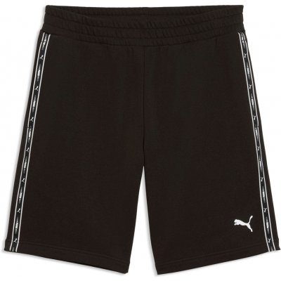 Puma ESSENTIALS TAPE SHORTS 9 TR Černá Bílá – Zboží Mobilmania