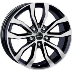 Autec Uteca 9,5x22 5x112 ET58 black polished