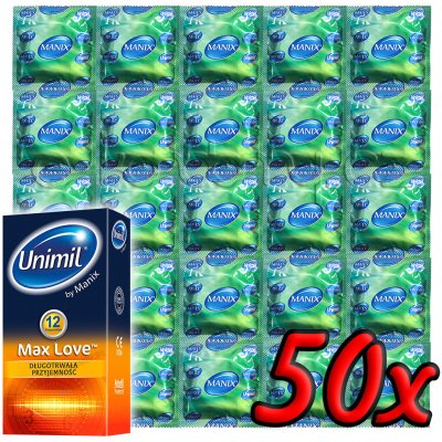 Unimil Max Love Time Control 50 pack – Zboží Mobilmania